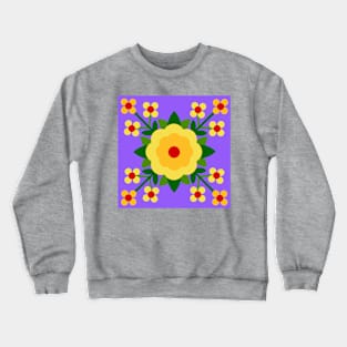 Yellow Rose Bouquet Crewneck Sweatshirt